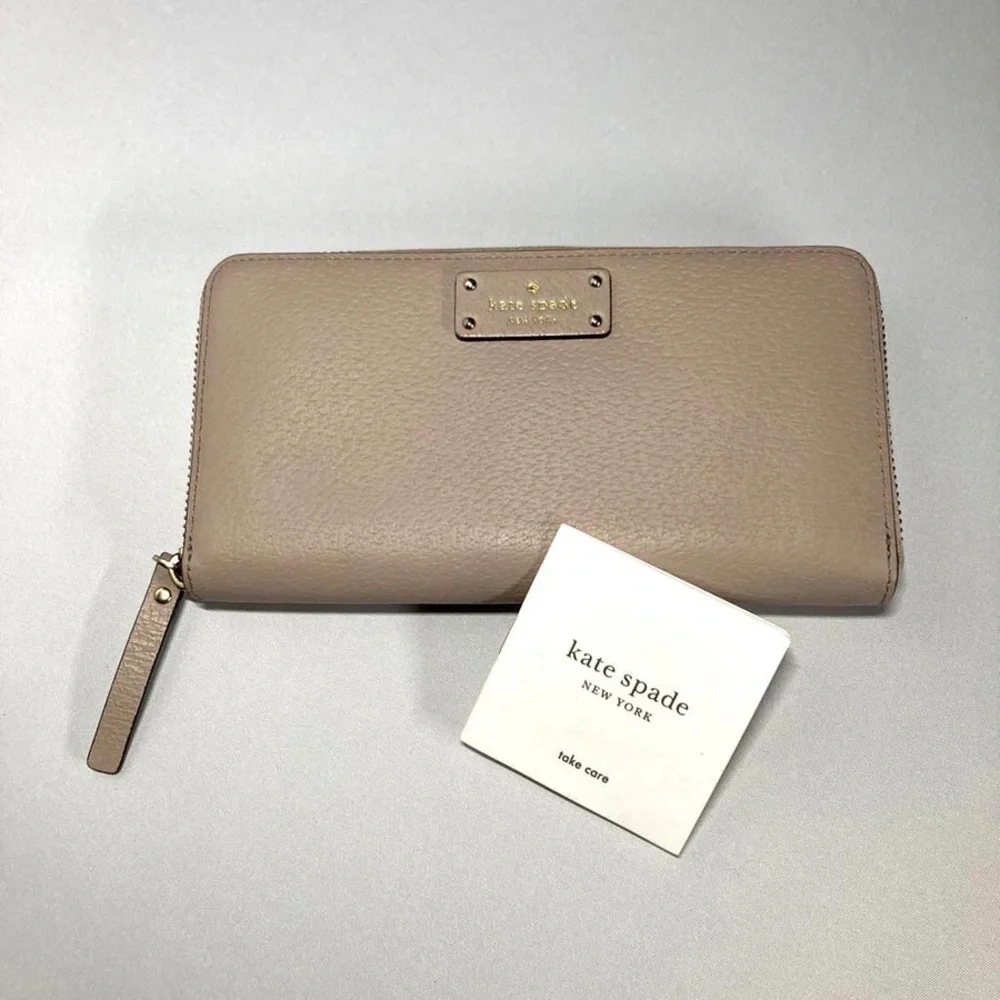 Kate Spade Black Grove Street Neda Leather Wallet